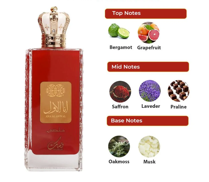 Ana Al Awwal Malaki di Nusuk EDP 100ml