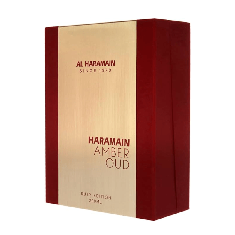 Al Haramain Amber Oud Ruby Edition acqua profumata unisex 200ml - Royalsperfume Haramain Perfume