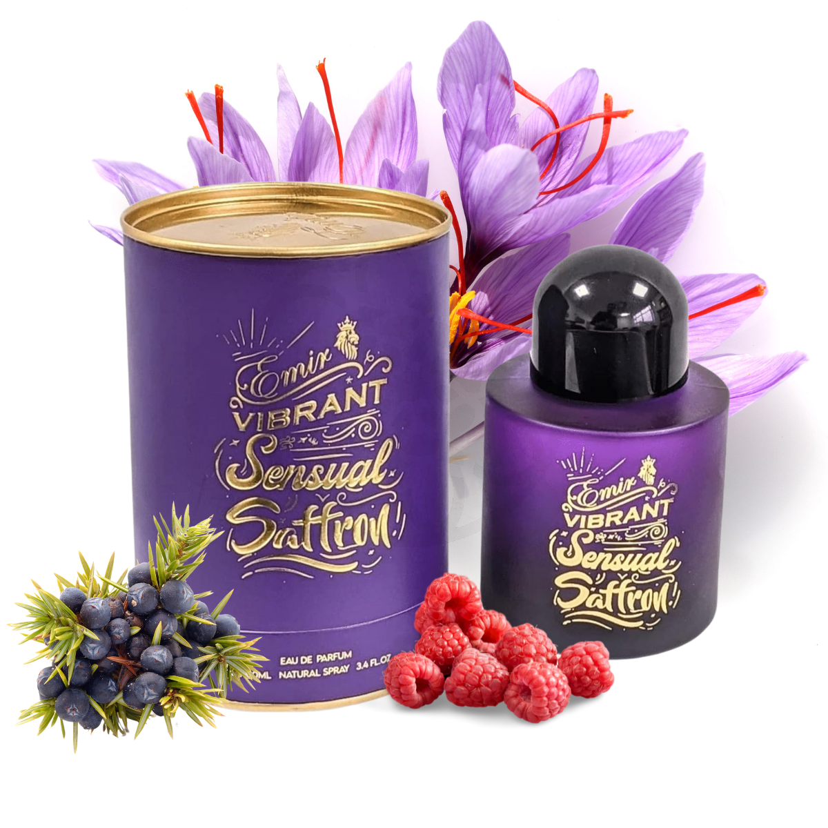 Zafferano vibrante e sensuale di Emir EDP 100ml