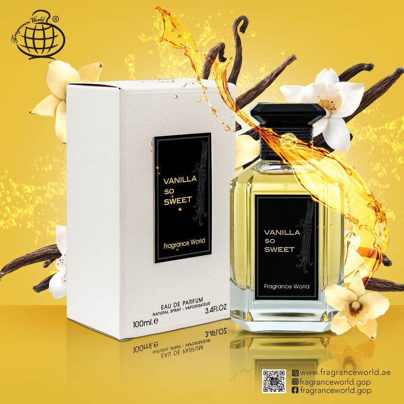 FW Vanilla so Sweet acqua profumata da donna 100ml - Royalsperfume World Fragrance Perfume