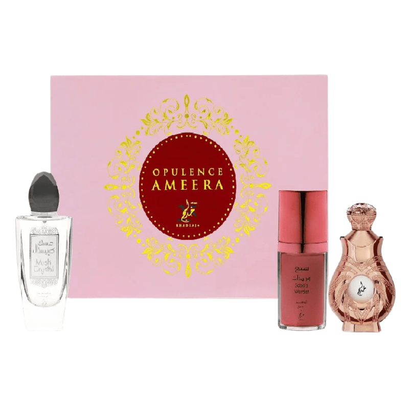 Khadlaj Opulence Ameera set regalo da 3 pezzi per donna - Royalsperfume Khadlaj Perfume
