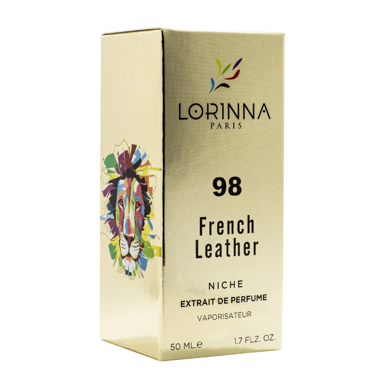Lorinna French Leather Extrait De Profumo da uomo 50ml - Royalsperfume Gloria Kozmetic Perfume