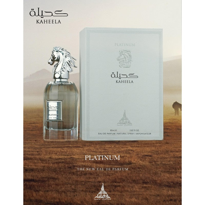 Paris Corner Kaheela Platinum eau de parfum da uomo 85ml - Royalsperfume Paris Corner Perfume