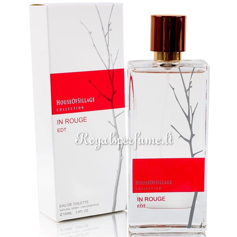Sillage House IN ROUGE EDT acqua da toilette da donna 100ml - Royalsperfume Sillage House Perfume