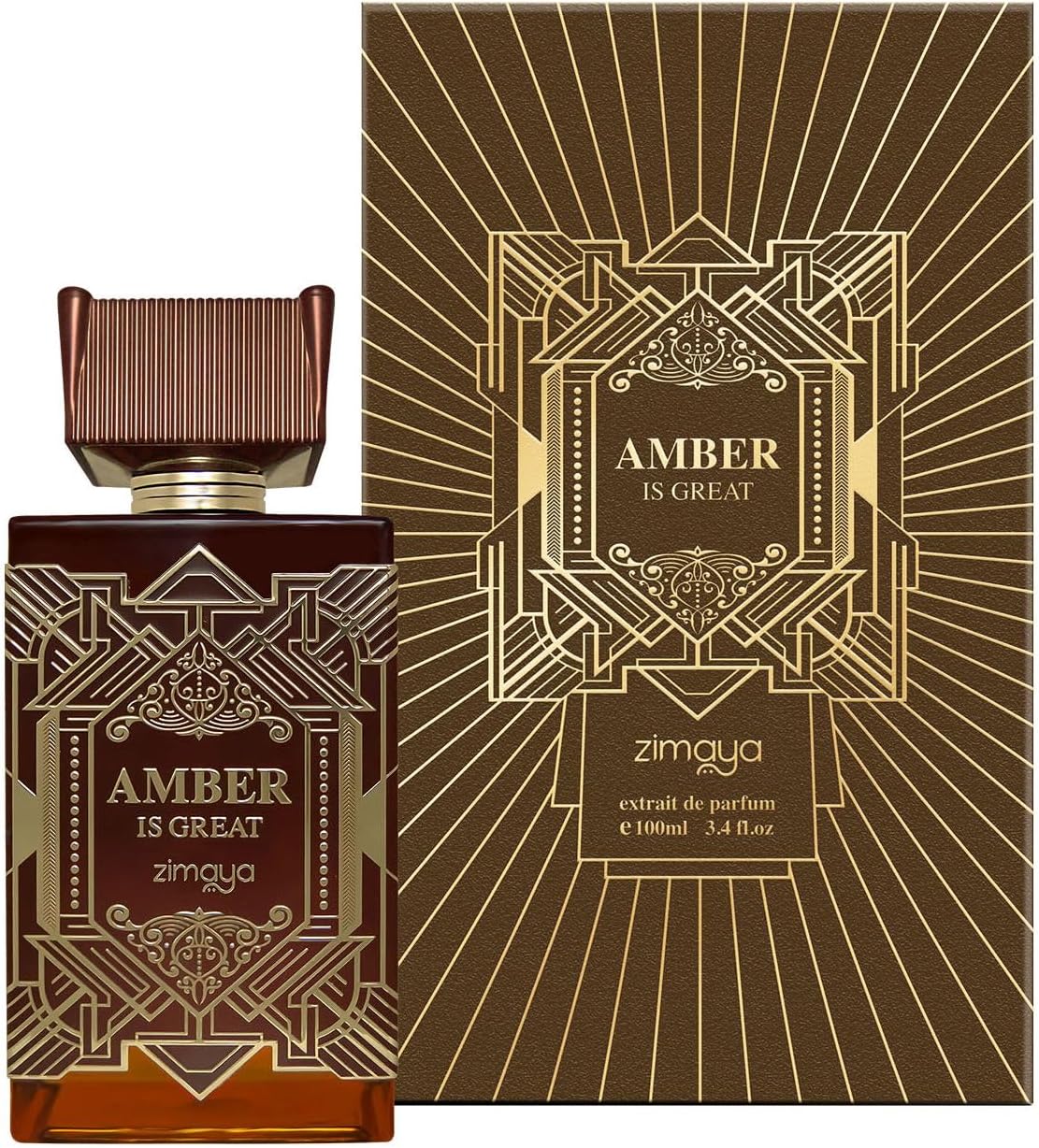 Zimaya Noya Amber Is Great di Afnan EDP 100ml